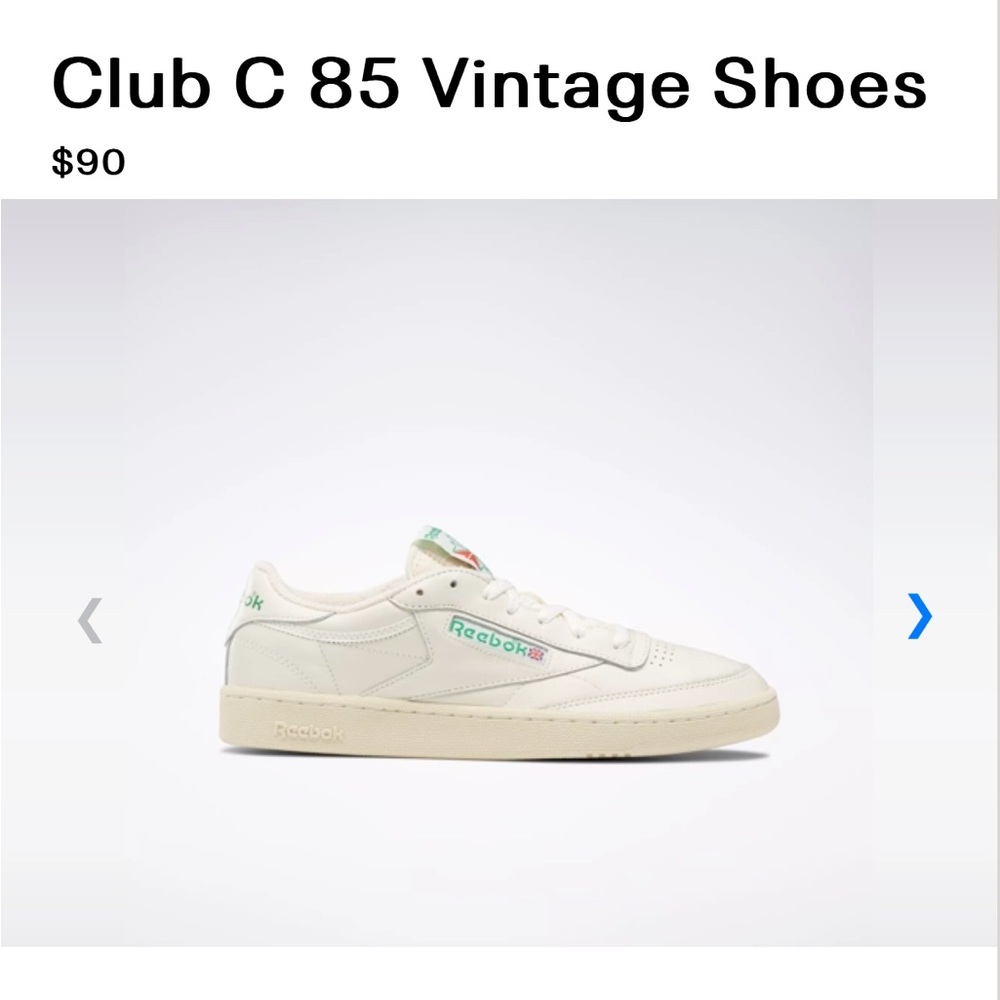 Reebok Club C 85 Vintage- Tan & Green